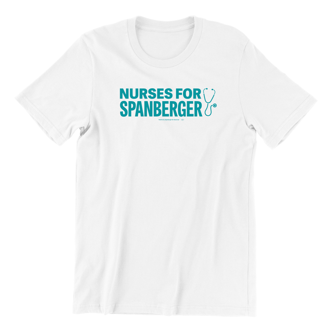 Nurses for Spanberger Tee