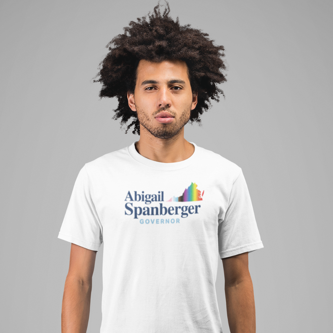 Classic Spanberger for Governor Pride Tee - Unisex