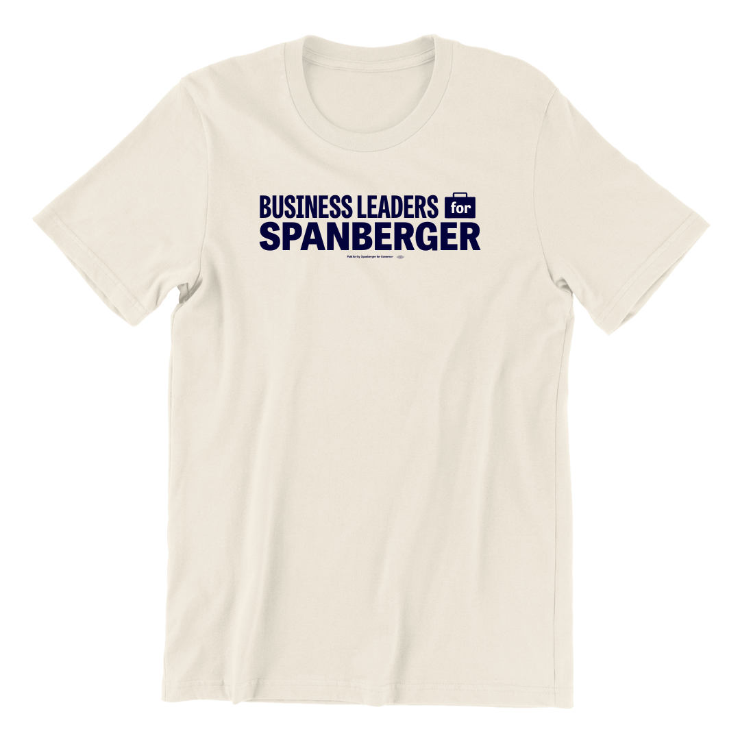 Business Leaders for Spanberger Tee