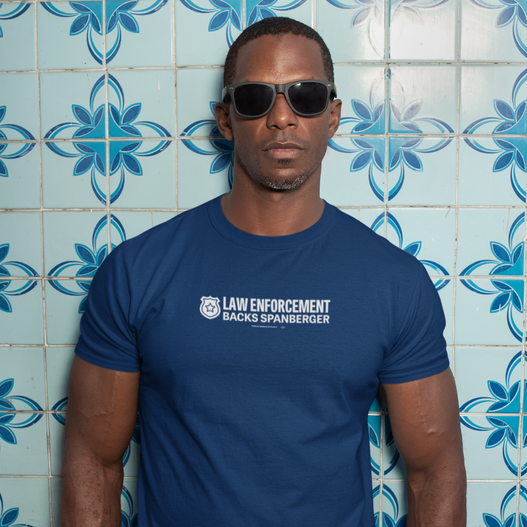 Law Enforcement for Spanberger Tee
