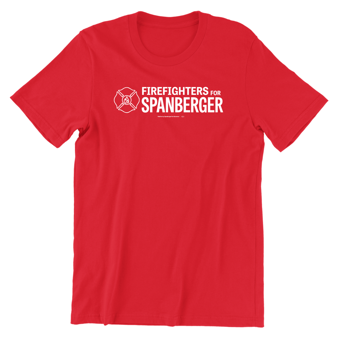 Firefighters for Spanberger Tee