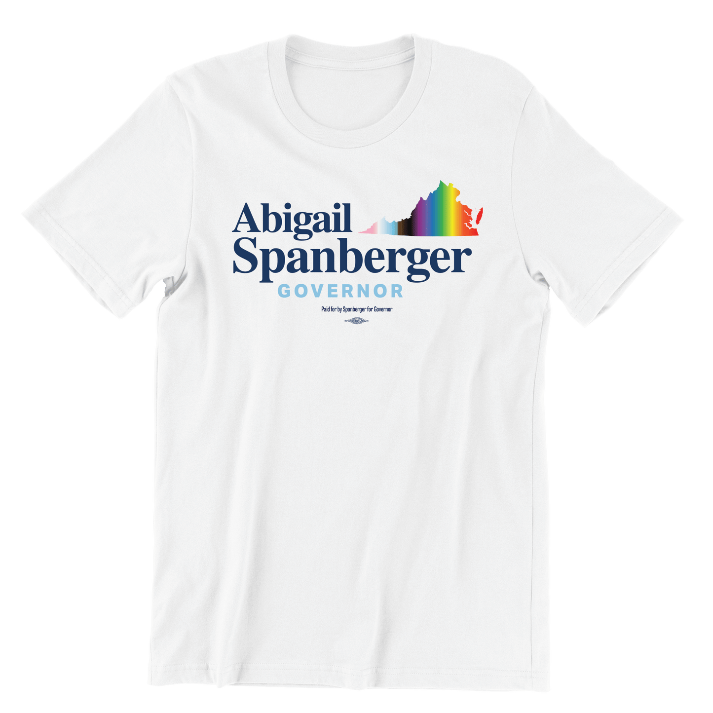 Classic Spanberger for Governor Pride Tee - Unisex