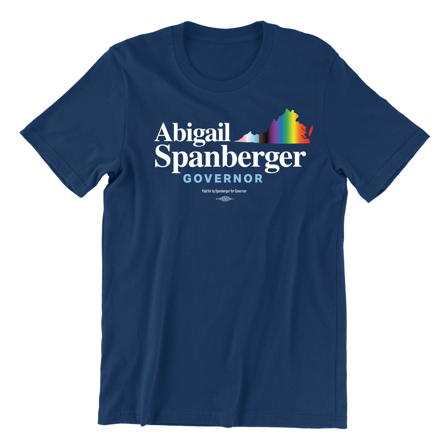 Classic Spanberger for Governor Pride Tee - Unisex