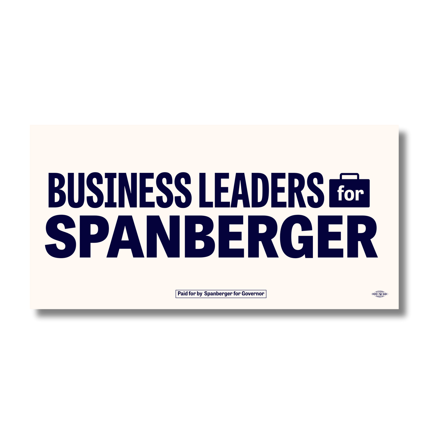 Business Leaders for Spanberger Bumper Sticker