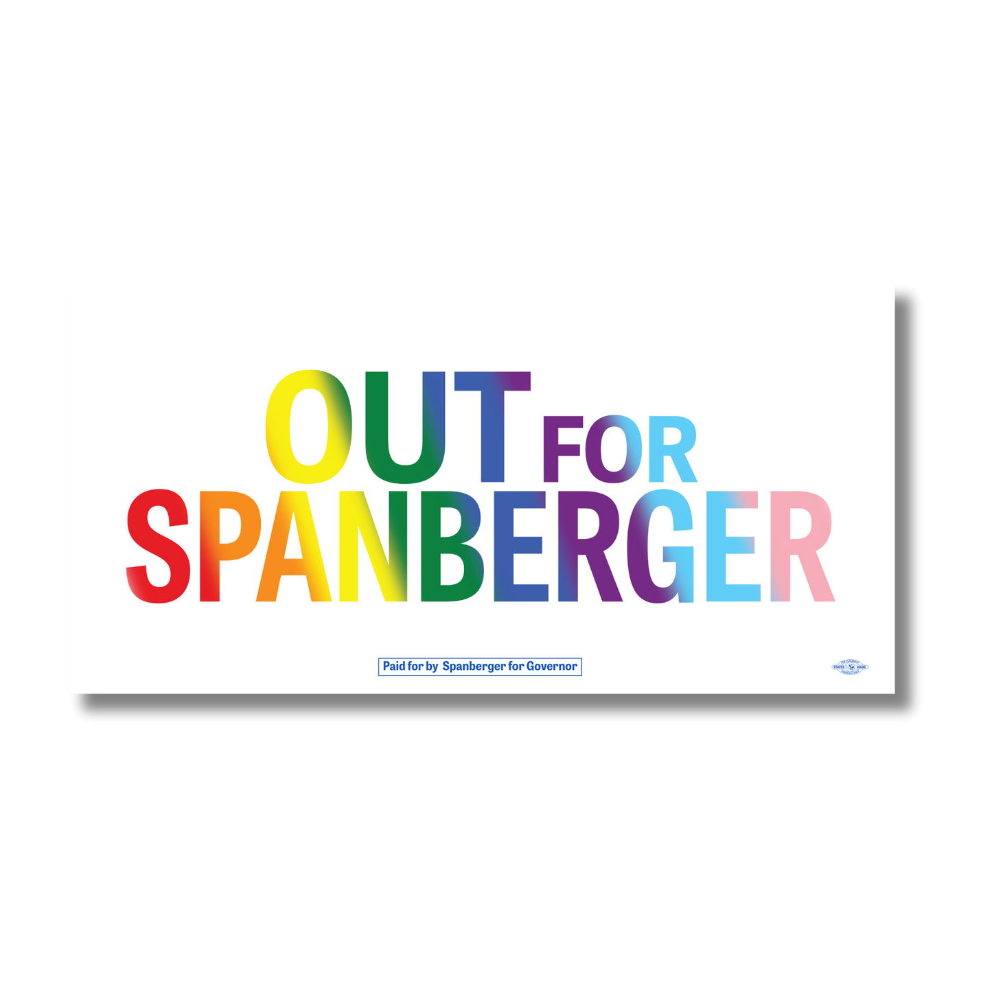 Out for Spanberger Bumper Sticker
