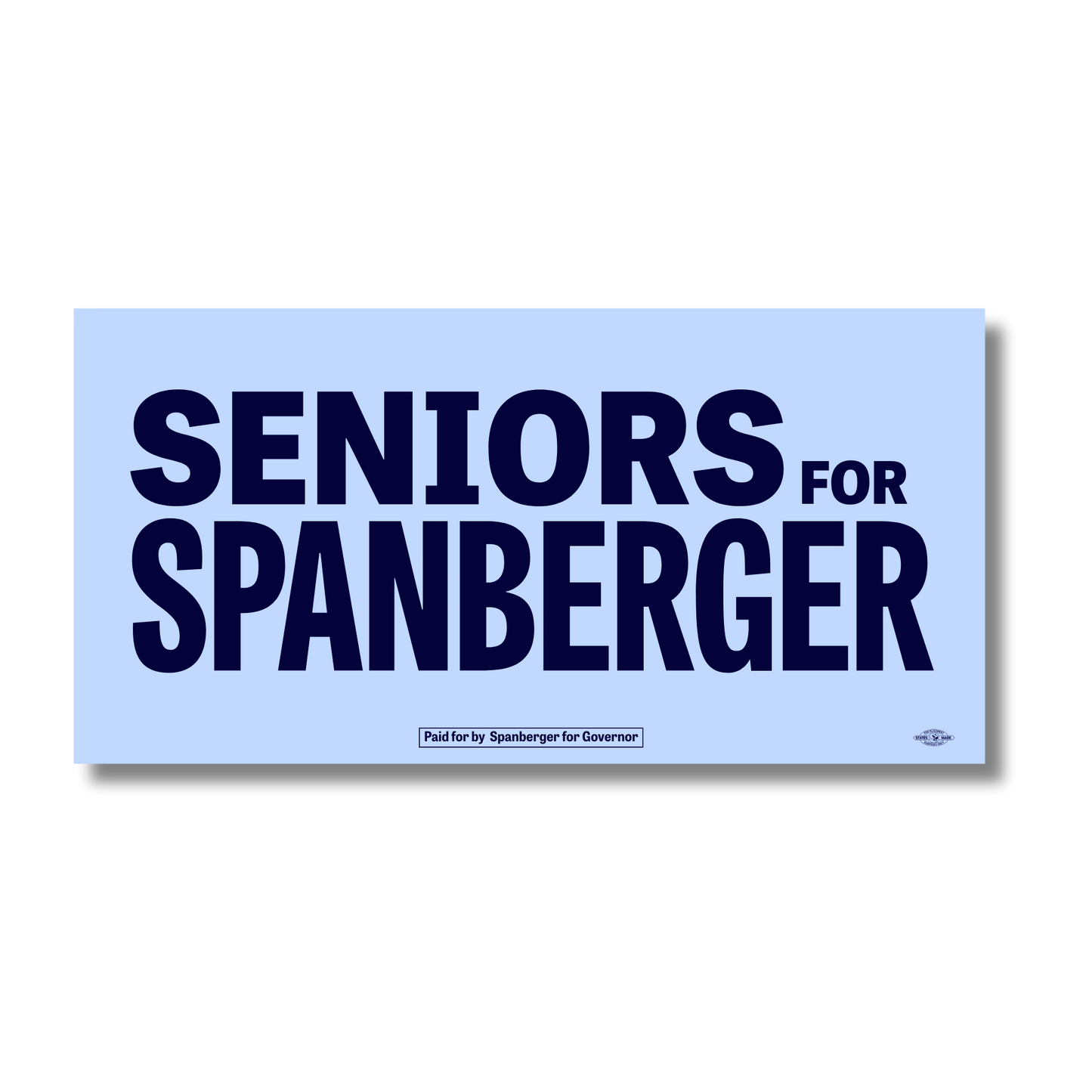 Seniors for Spanberger Bumper Sticker