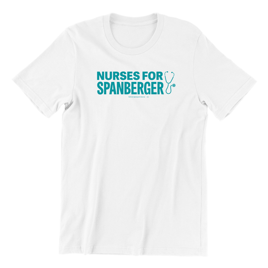 Nurses for Spanberger Tee