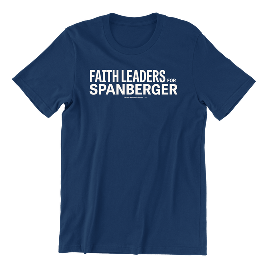 Faith Leaders for Spanberger Tee