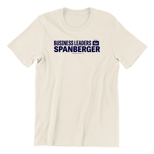Business Leaders for Spanberger Tee