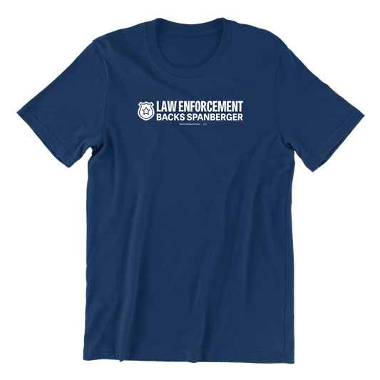 Law Enforcement for Spanberger Tee