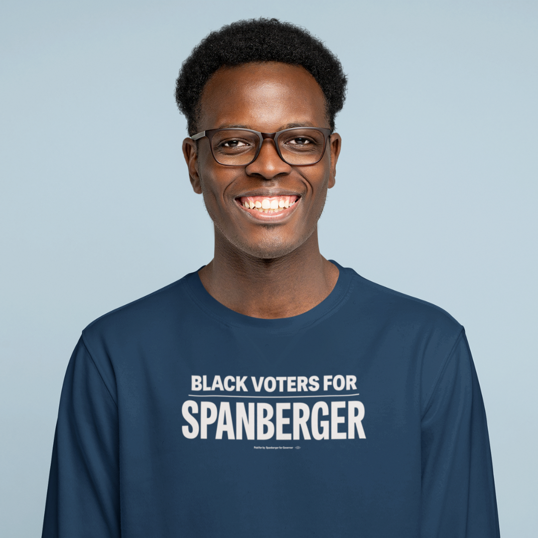 Black Voters for Spanberger Tee