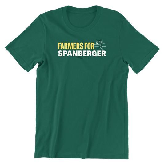Farmers for Spanberger Tee