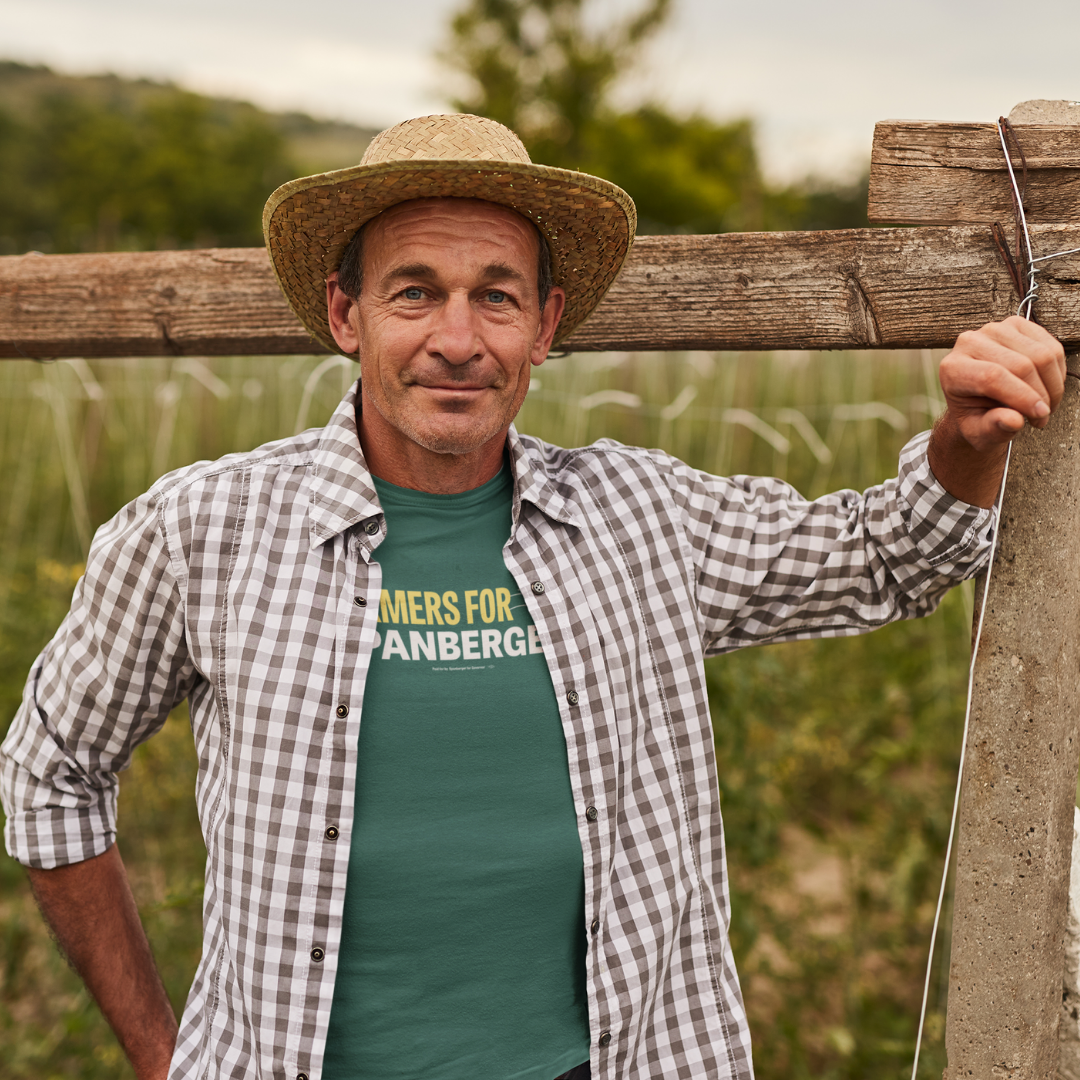 Farmers for Spanberger Tee