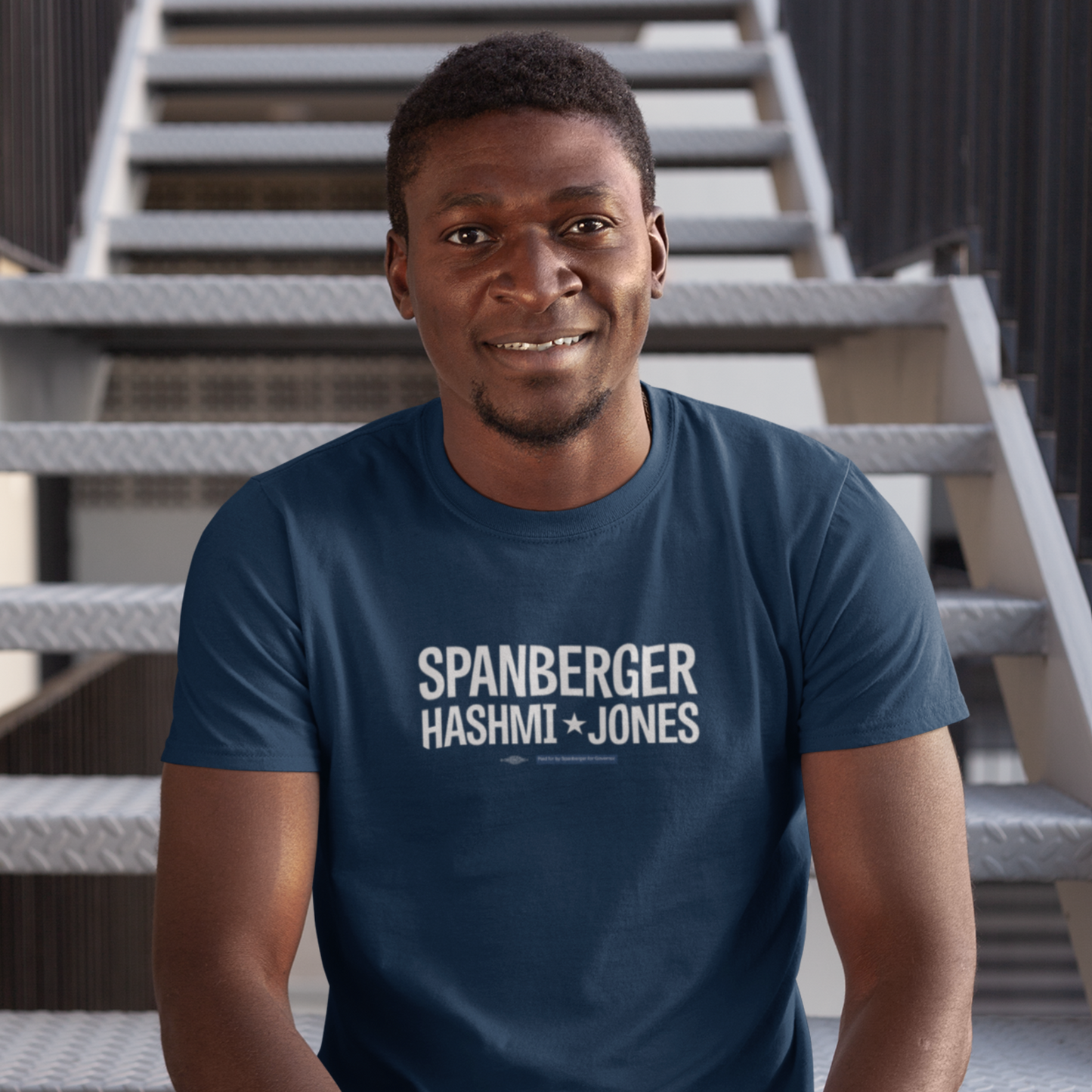 Spanberger-Hashmi-Jones Logo Tee