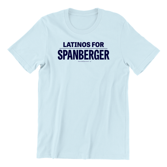 Latinos for Spanberger Tee